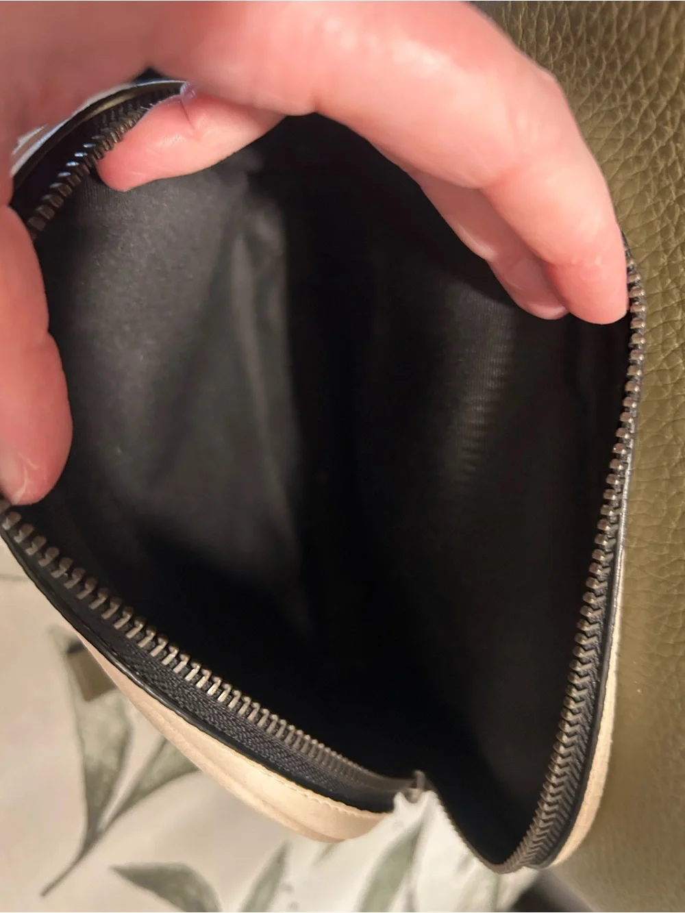 Coach leather backpack